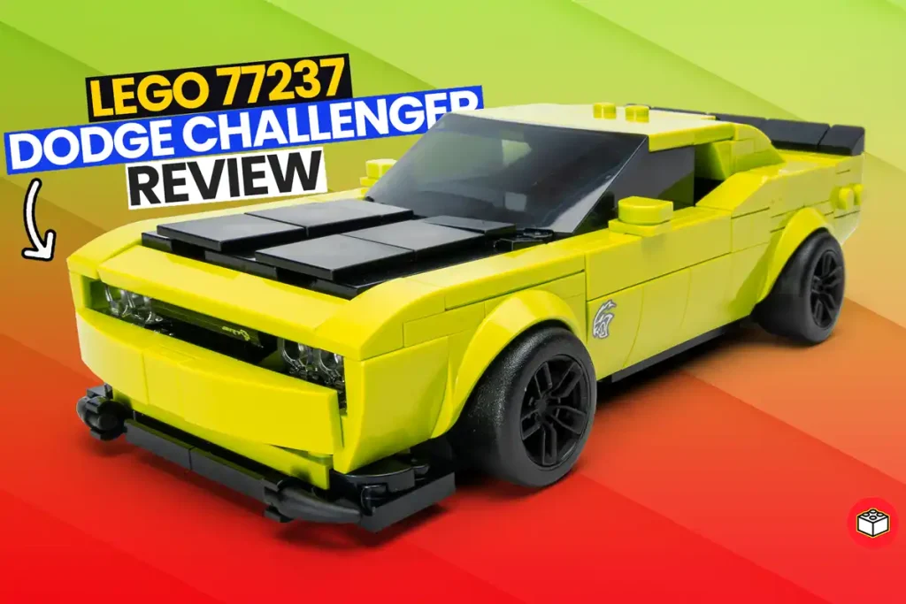 Lego speed champions dodge challenger srt hellcat 77237