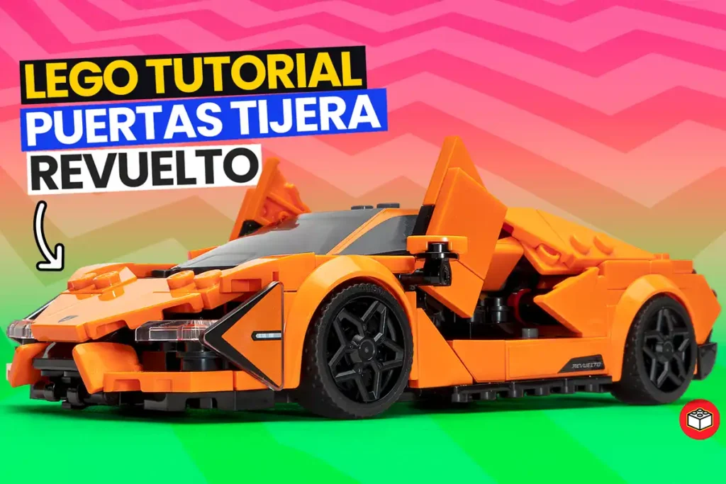 Modificación puertas lego speed lamborghini revuelto