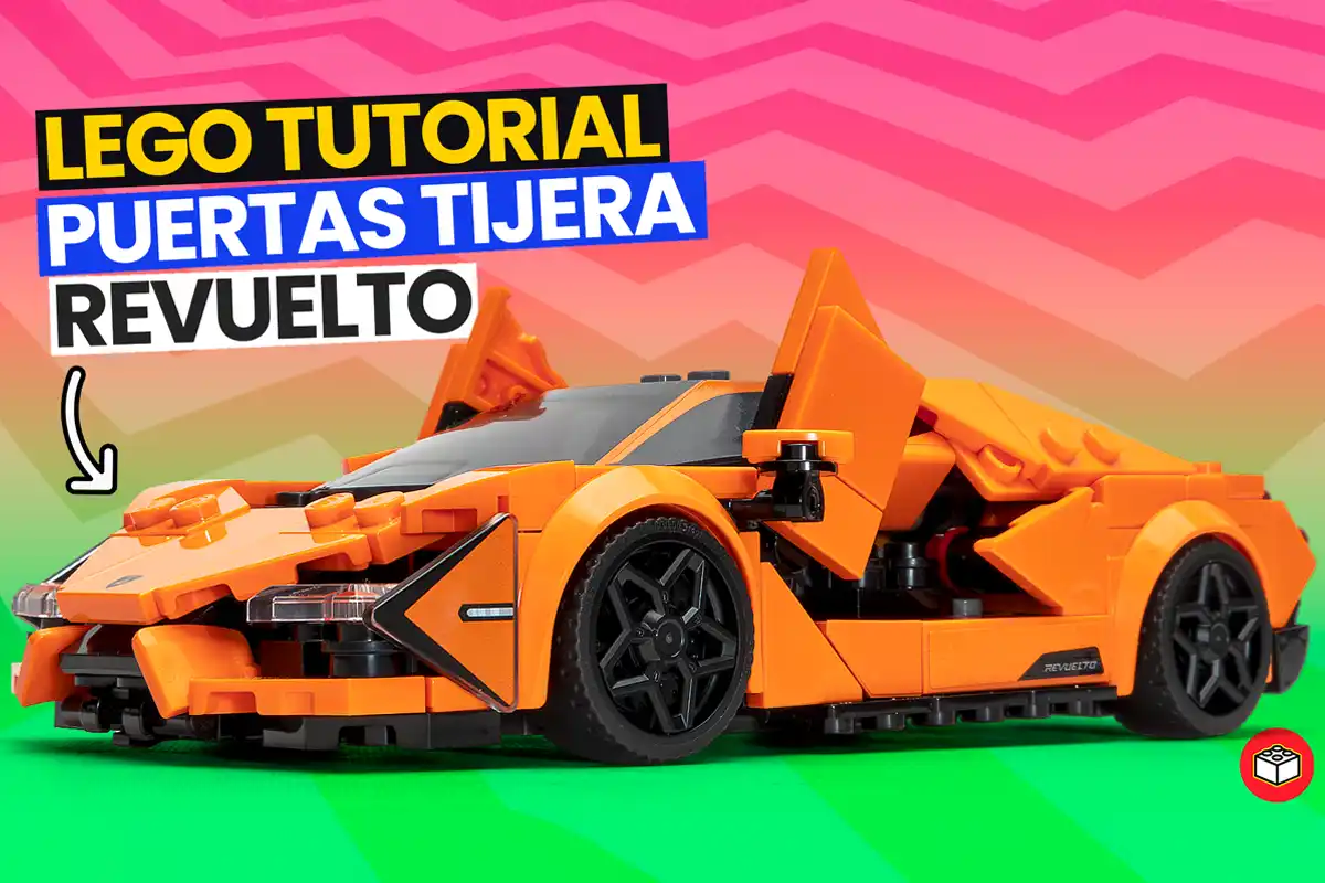 Modificación puertas lego speed lamborghini revuelto