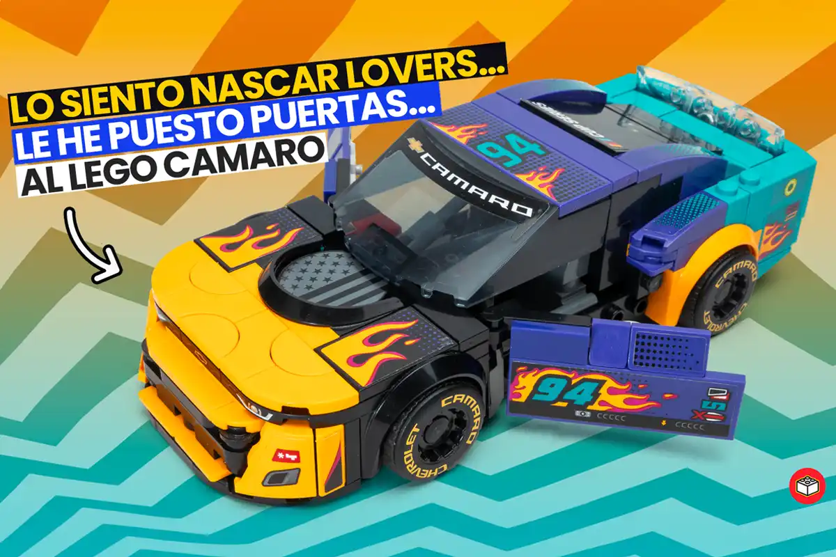 portada modificacion puertas lego camaro nascar