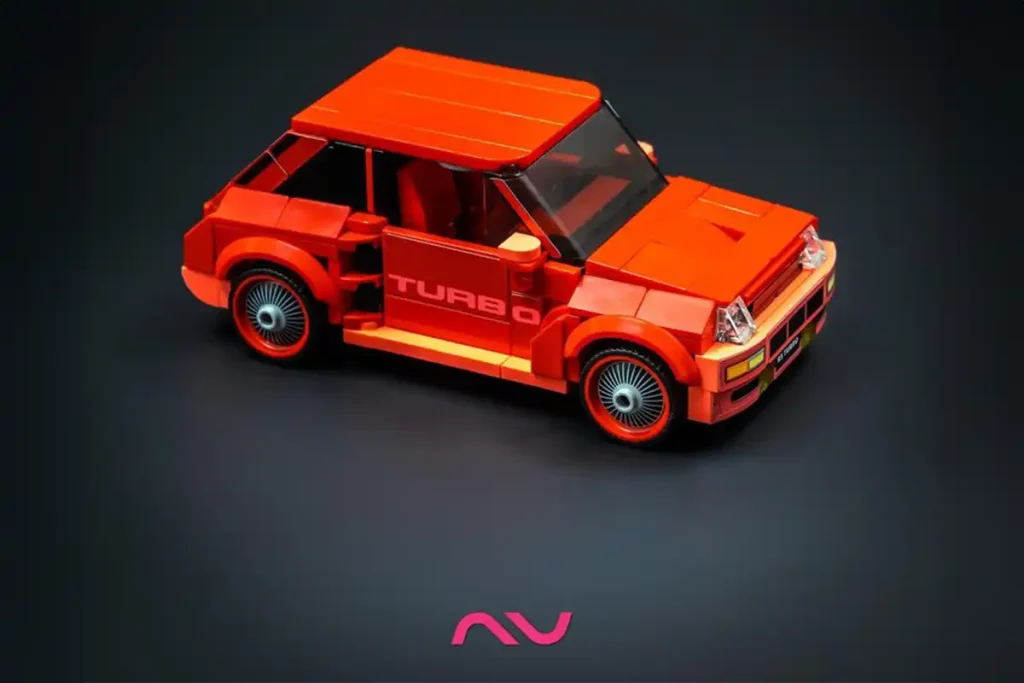 instrucciones lego moc renault 5 turbo