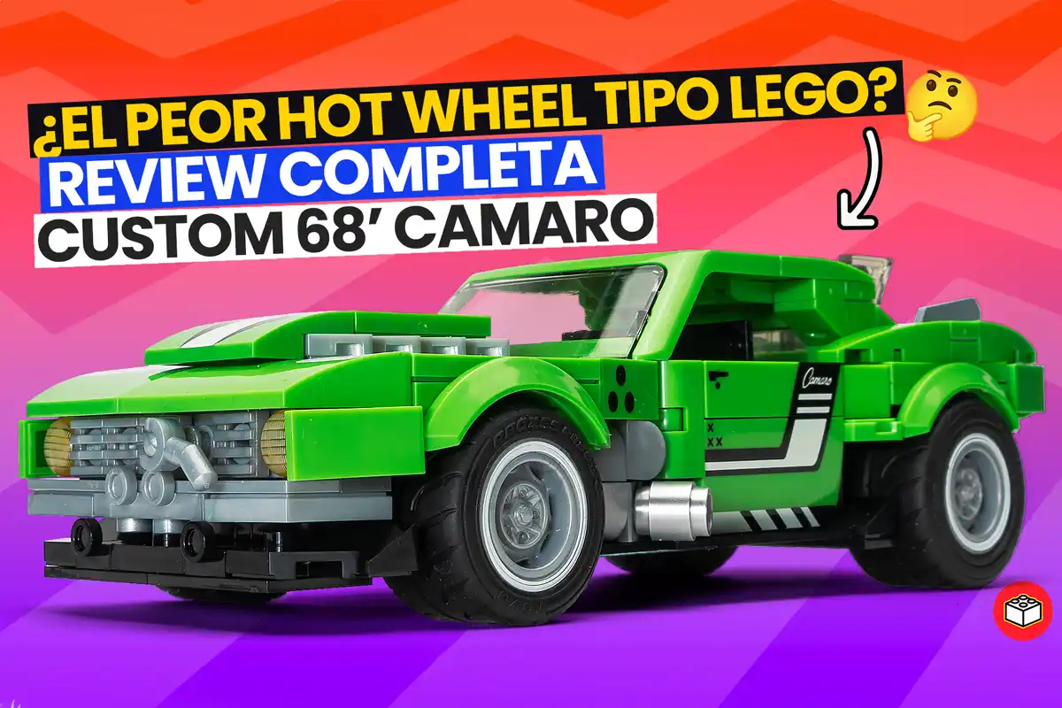 mattel brick shop custom camaro 68 tipo lego