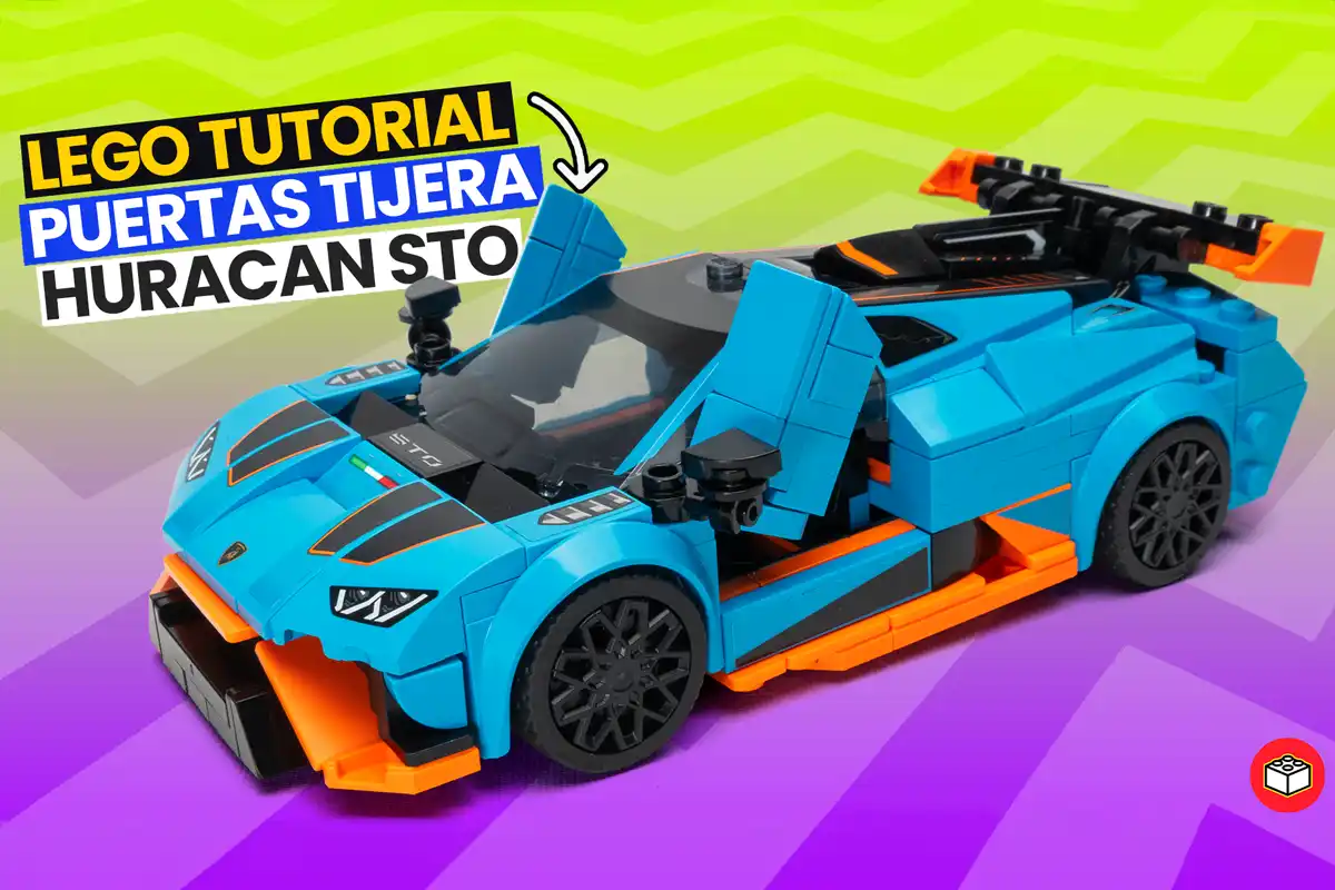 modificacion puertas tijera lamborghini huracan sto de lego