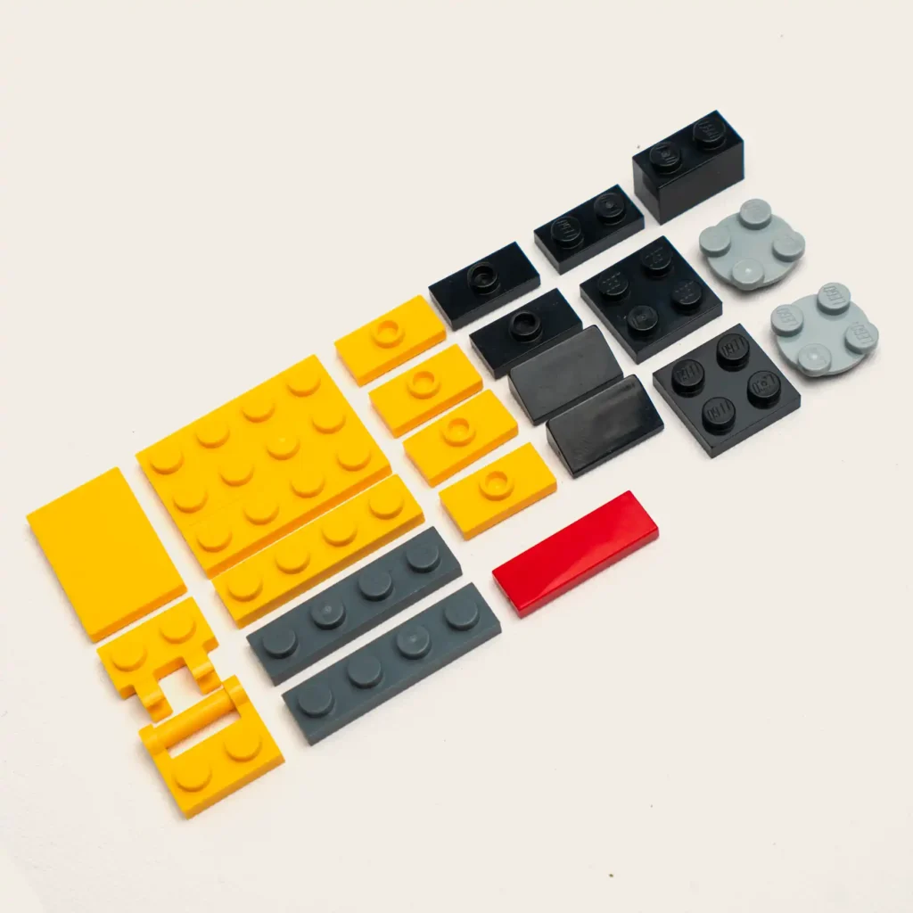 piezas del capo del Lego supra gr