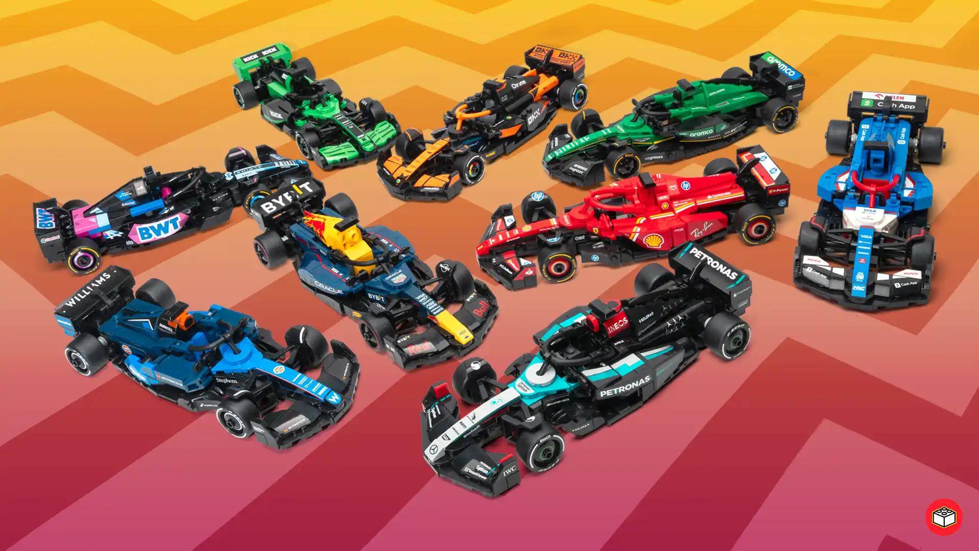 todos los Lego F1 de 2025