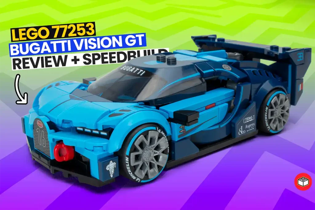 Lego speed champions bugatti vision gt 77253 frontal