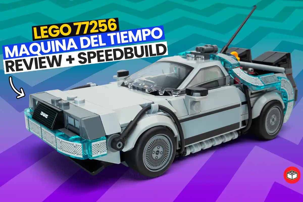 Deloran de lego de la serie speed champions