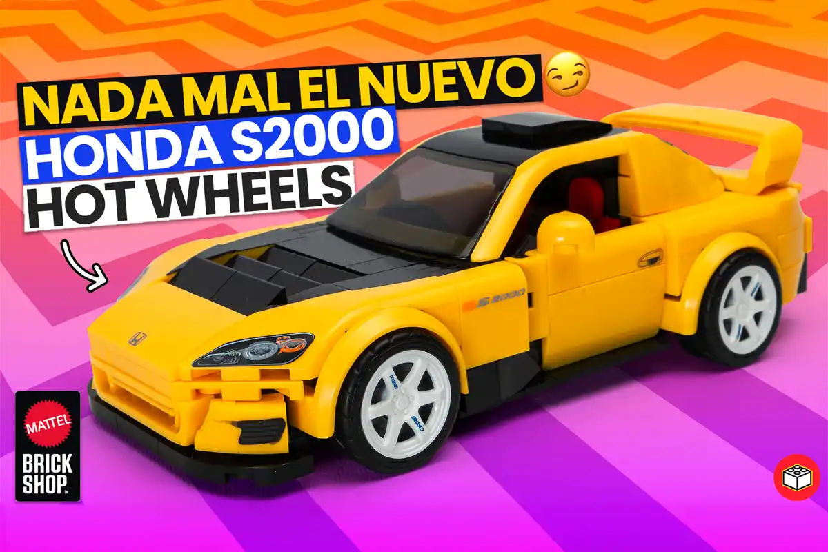 Custom honda s2000 de hot wheels mattel brick shop tipo lego