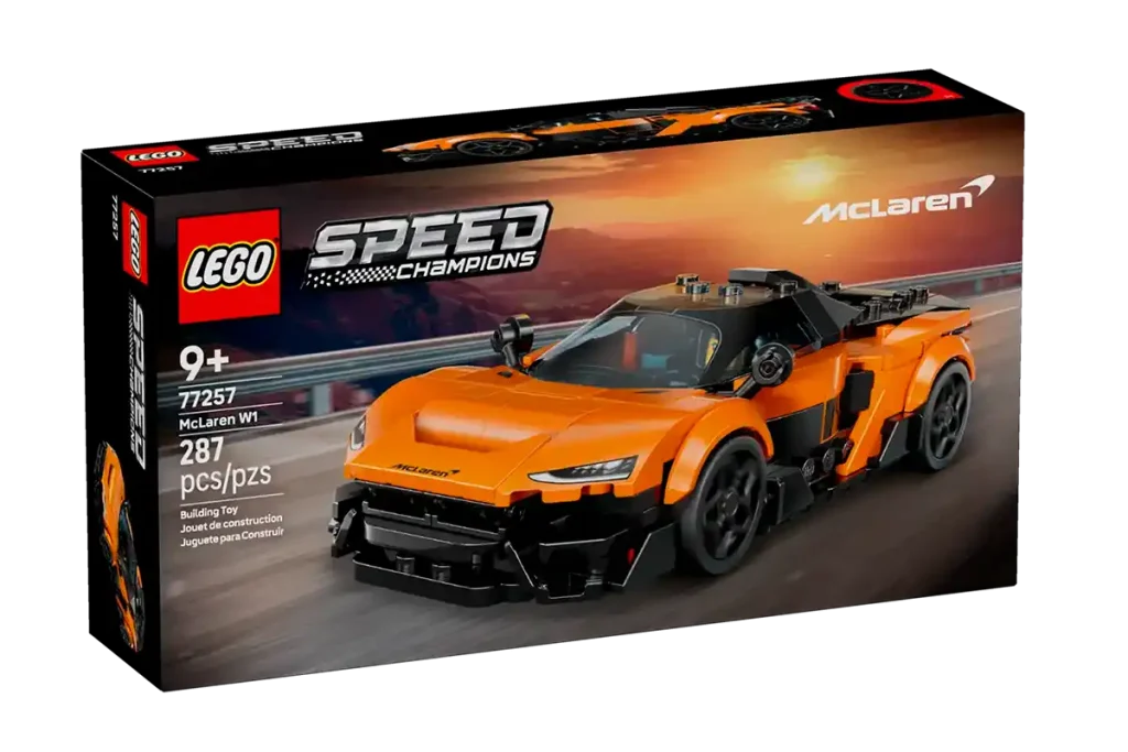 caja del lego speed champions mclaren w1