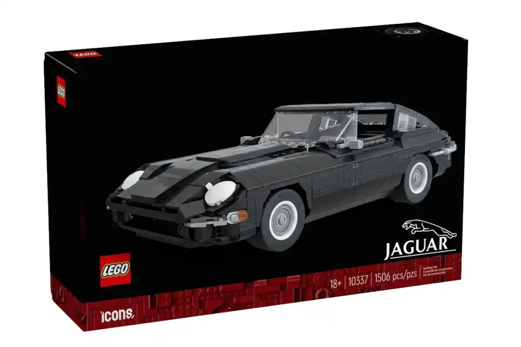 Lego icons jaguar e type set 11381