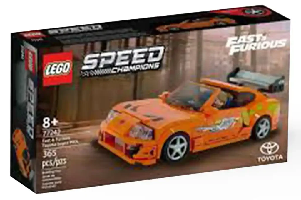 Lego speed champions toyota supra paul walker 77260