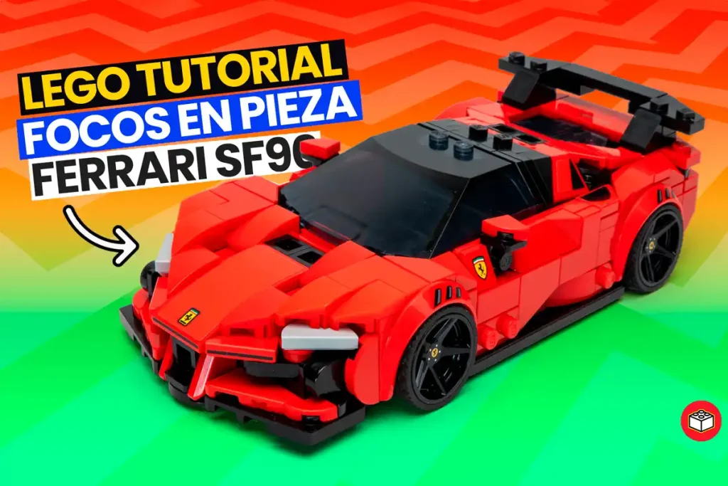 modificacion focos para el lego ferrari sf90
