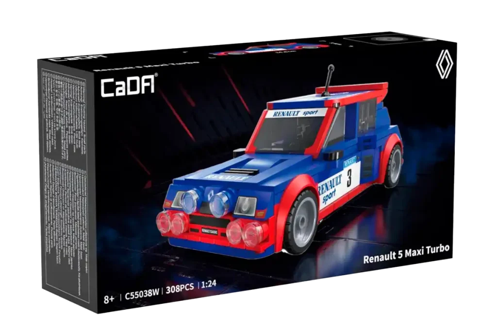 caja del cada blocks renault 5 turbo