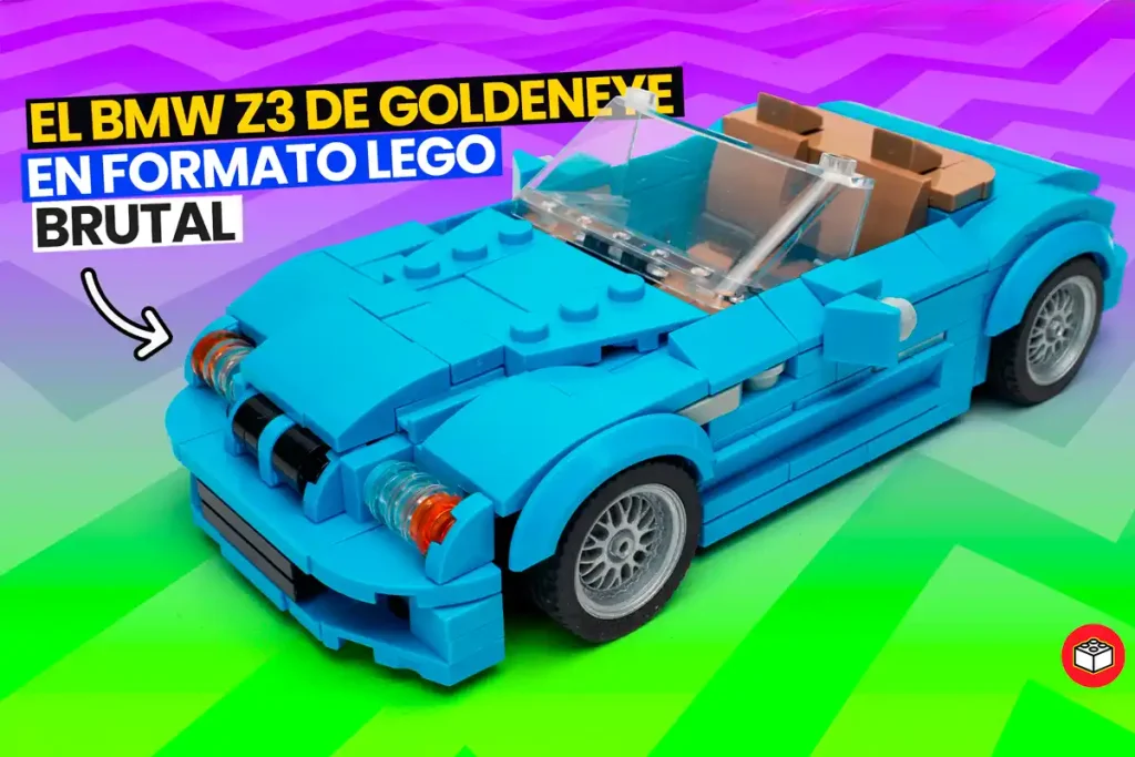 lego moc bmw z3 del agente 007