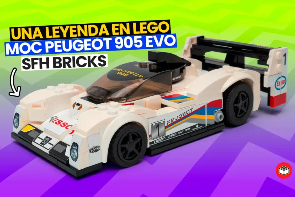 lego moc peugeot 905 evo de le mans