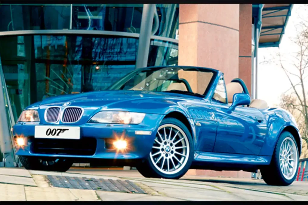 el bmw z3 de la pelicula golden eye en lego