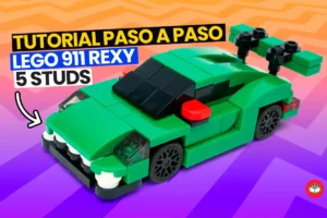 Lego porsche 911 rexy de 5 studs
