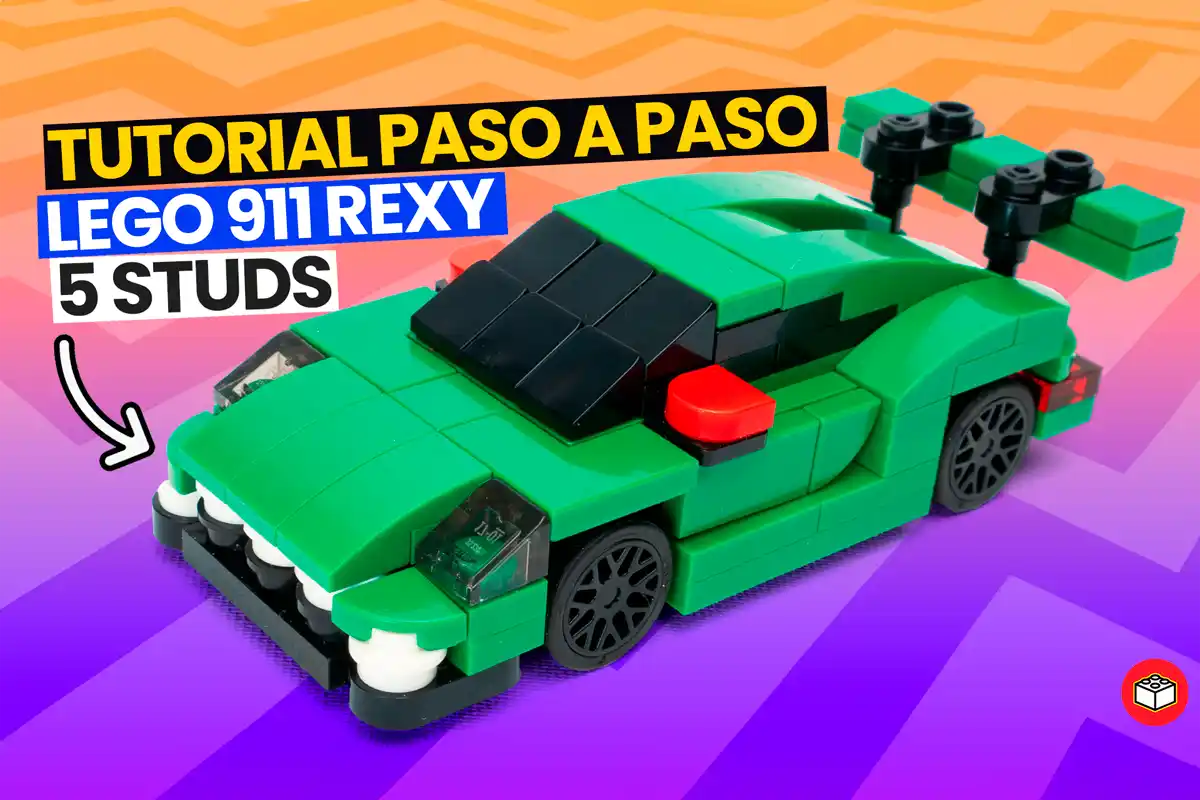 Lego Porsche 911 Rexy 5 Studs