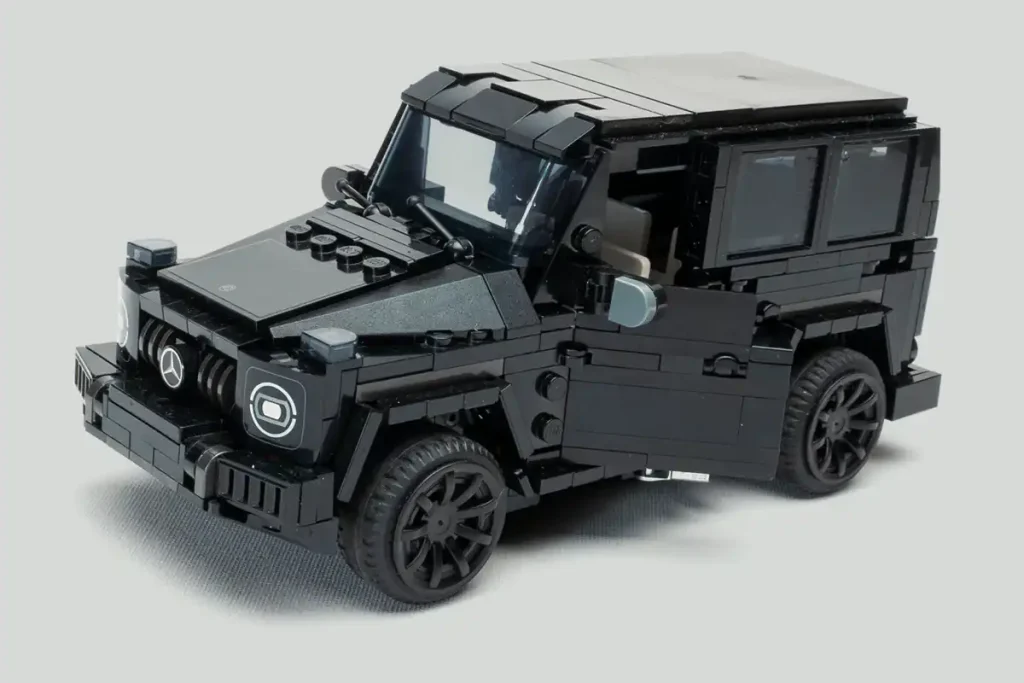 modificación puertas mercedes g63 de lego