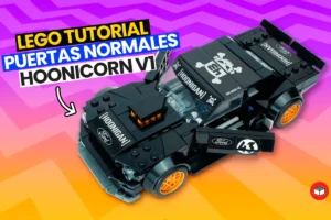 modificación puetas para el lego mustang hoonicorn