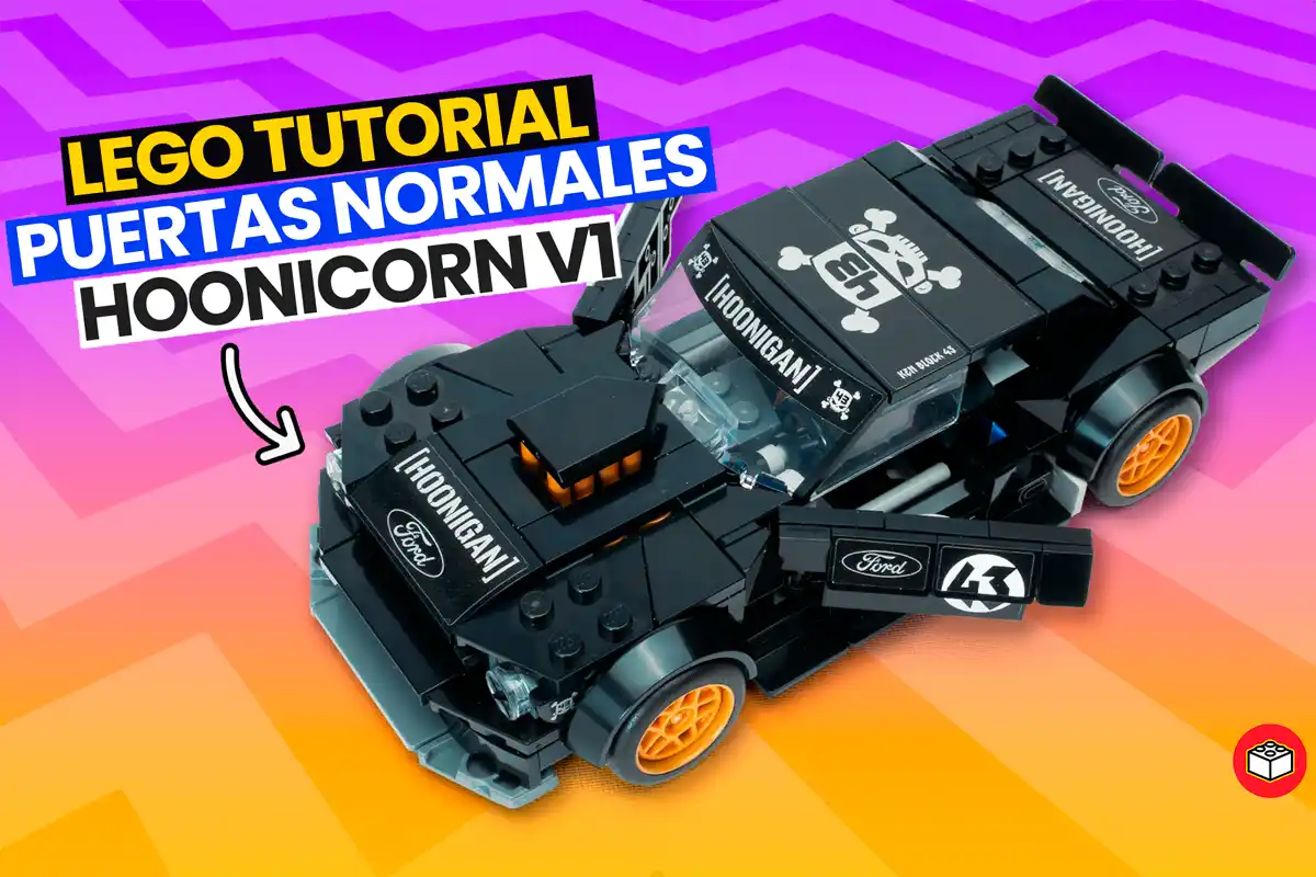 modificación puetas para el lego mustang hoonicorn