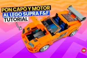 modificacion de motor y capo del nuevo supra de lego speed champions